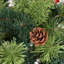 Arbre de Noël vert pin cachemire avec lumières DEL-77494031
