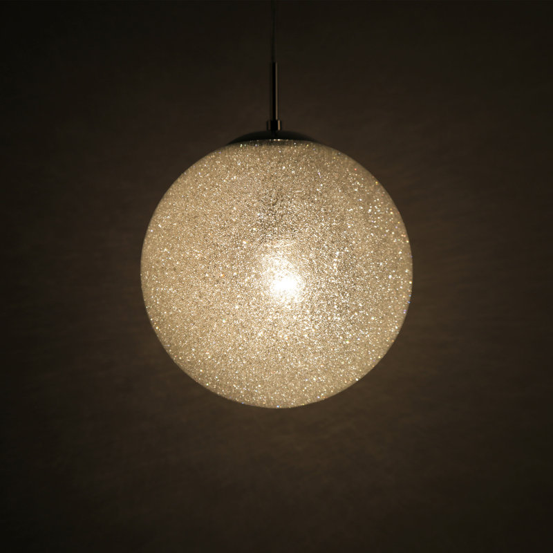 Starnes 1 - Light Silver Sphere Pendant