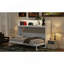Twin XL Size Murphy Bed With Desk,LED Light And USB Charging Station,White