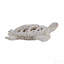 Statue de tortue en polyrésine décorative 13,2 x 12,2 x 3,9 po