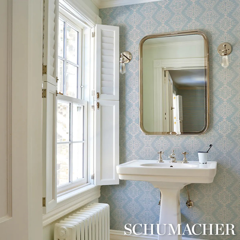 Berkeley Wallpaper, Blue