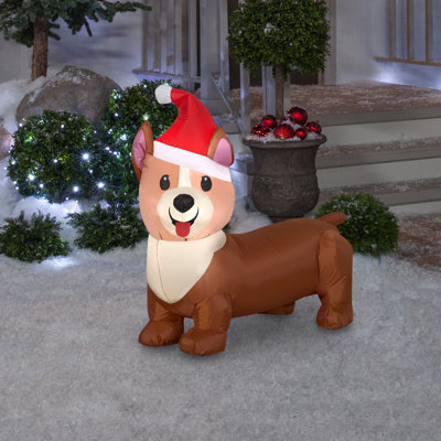 Gonflable Corgi Dog-SM
