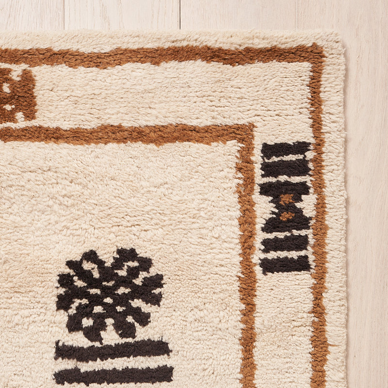 Samsun Moroccan Wool Rug, Rectangle 8' x 10'