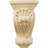 3 1/2"W x 4"D x 7"H Small Shell Corbel, Maple-58864921