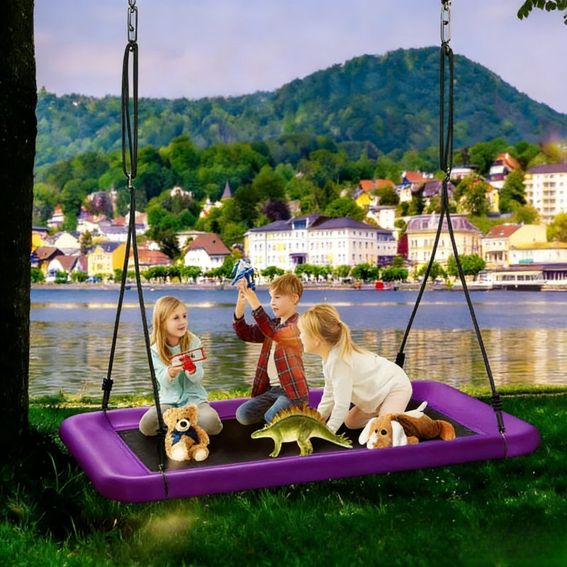 Balançoire à plateforme extra-large Freeport Park 60'' - Violet, Mauve