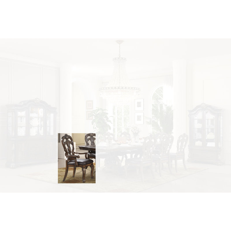 Chaise avec accoudoirs Delsy (ensemble de 2)