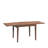 Walnut Finish Dining Table w/ Extension Leaf