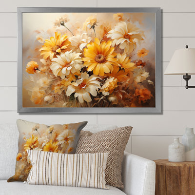 " Beige Sunflowers Romantic Impression IV "