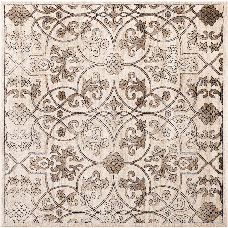 Emigdio Oriental Indoor Rug, Square 10'8"