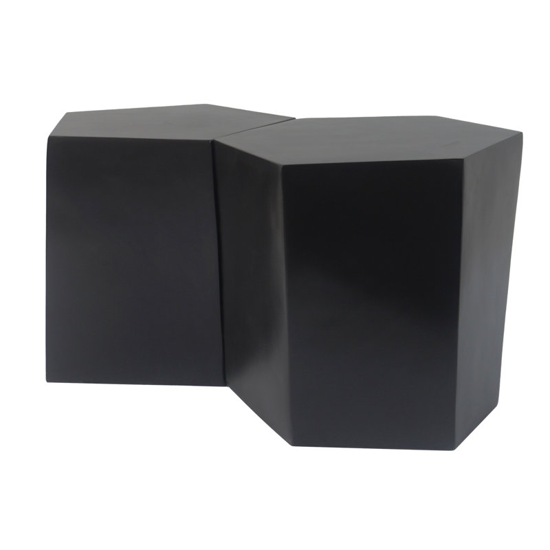 MODERN MGO COFFEE TABLE SET, Black