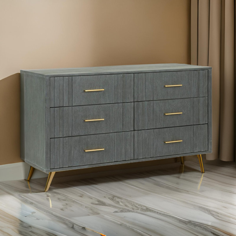 Almonor 63'' W 6 - Drawer Dresser