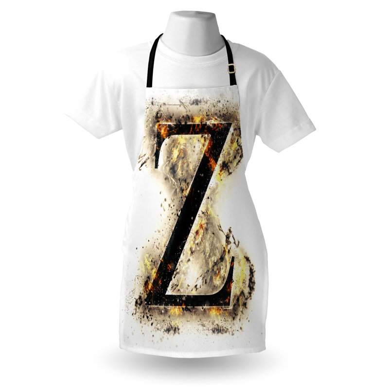 Tablier sans motif, Z