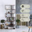 192cm H x 80cm W Geometric Bookcase