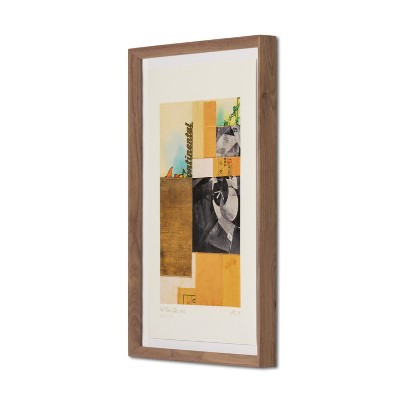 Continental Ephemera by Kurt Schwitters, 40"H x 30"W