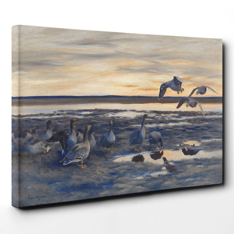 Bruno Liljefors - Wrapped Canvas, 70cm H x 100cm W