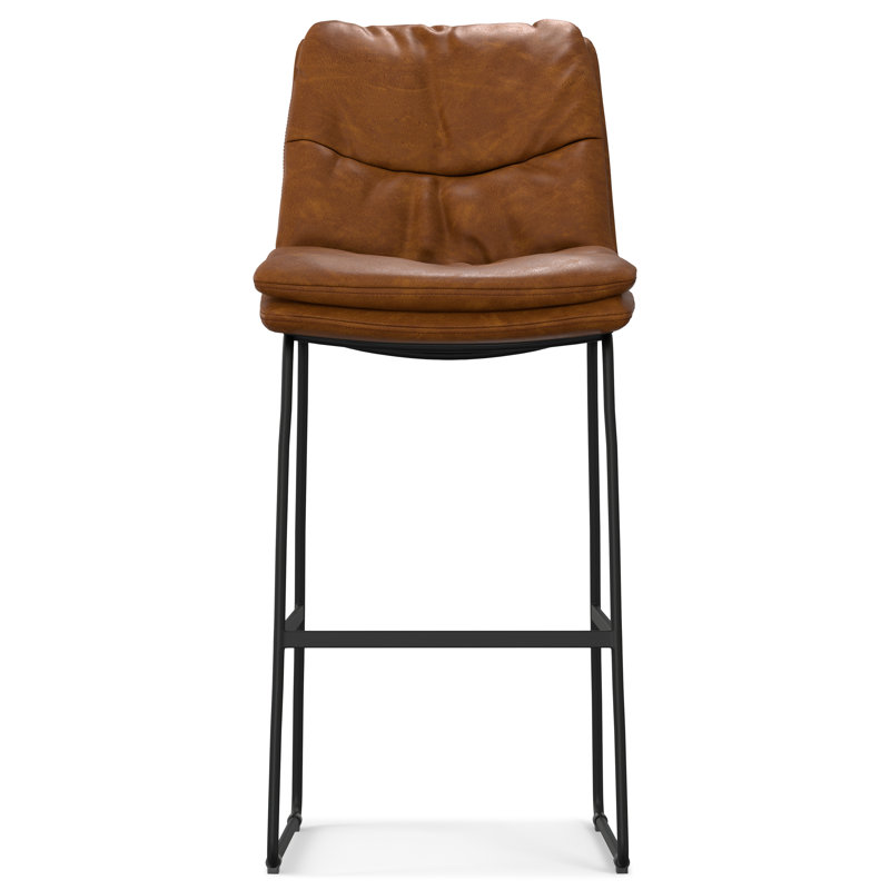 Tabourets de comptoir Danika, Brun, Tabouret de bar (siège d'une hauteur de 29,13 po)