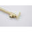 Brushed Gold Pot Filler Faucet For Wall Mount - Folding Characteristic, 360 Spin, Brass, Corrosion Finish, Double Handles Precise Water Flow Regulation Mounted In Style, Rotatable, Brass Made,-1011683132