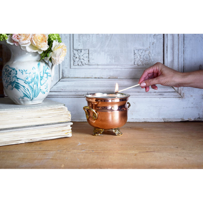 Grapefruit/Mint Scented Jar Candle