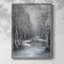 «LANDSCAPES Series Lxxxx», reproduction encadrée - bois massif-200194531