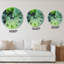 Shades Of Green, art liquide II - horloge murale moderne-1603354328