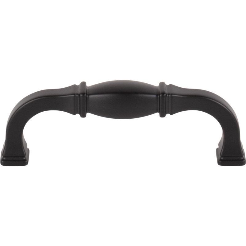 Audrey 96 mm Center-to-Center Cabinet Pull, Matte Black