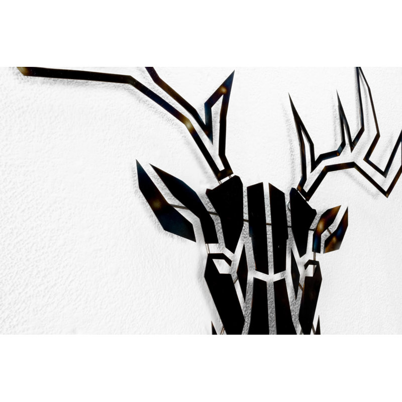 Handmade Rustic Animals Wall Decor on Metal