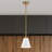 Gertie 7" W 1-Light Cone Single Pendant-712068082