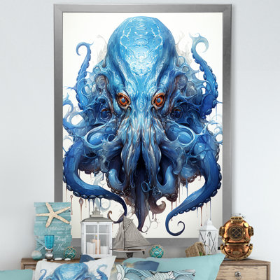 Pieuvre, céphalopode azur