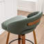 Tabourets de bar pivotants en simili cuir Lawrence-74278947-74279000