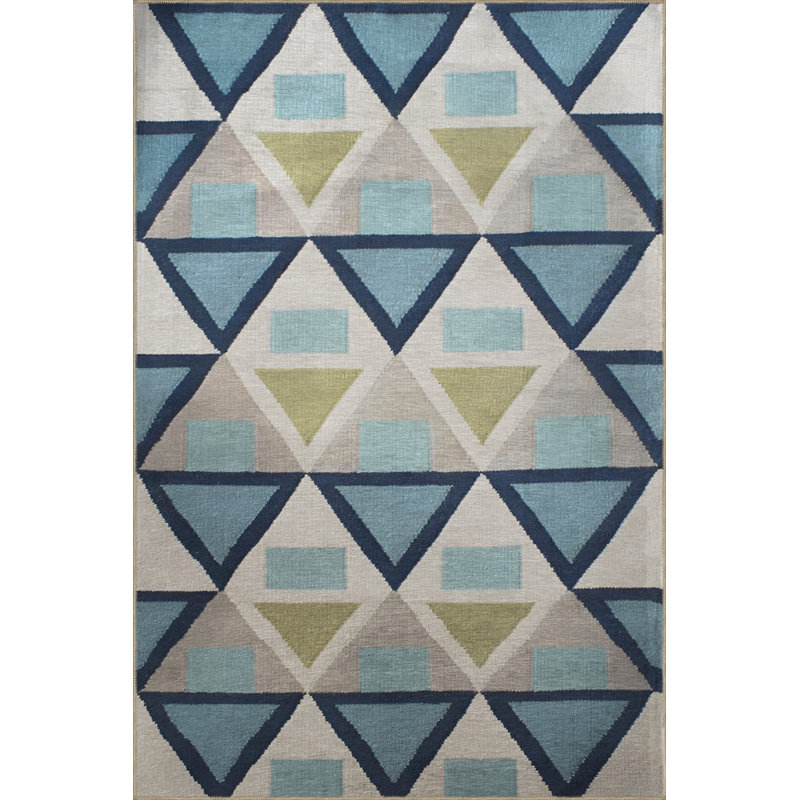 Tapis en polypropylène à motif géométrique Sereina, Rectangle 5 pi 1 po x 8 pi 6 po