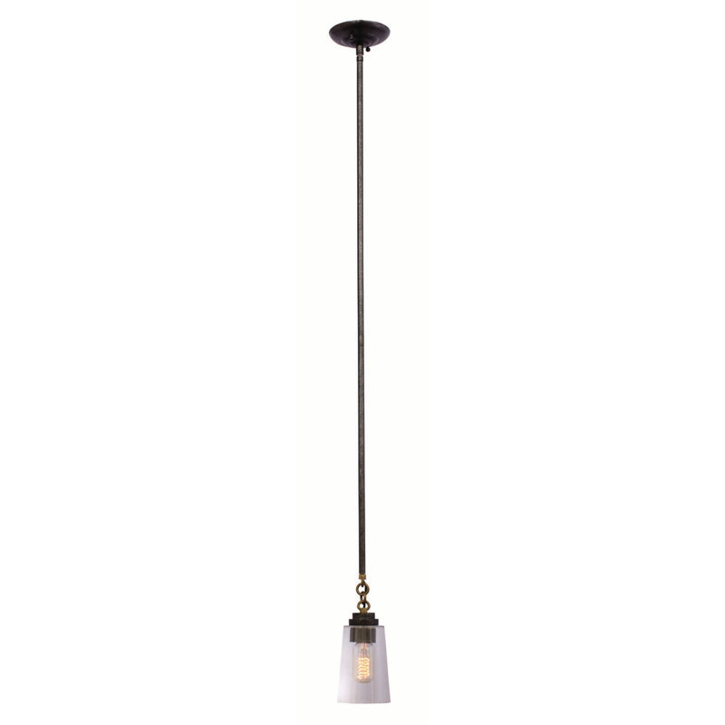 Dillon 1 LT Milled Iron Pendant Kalco