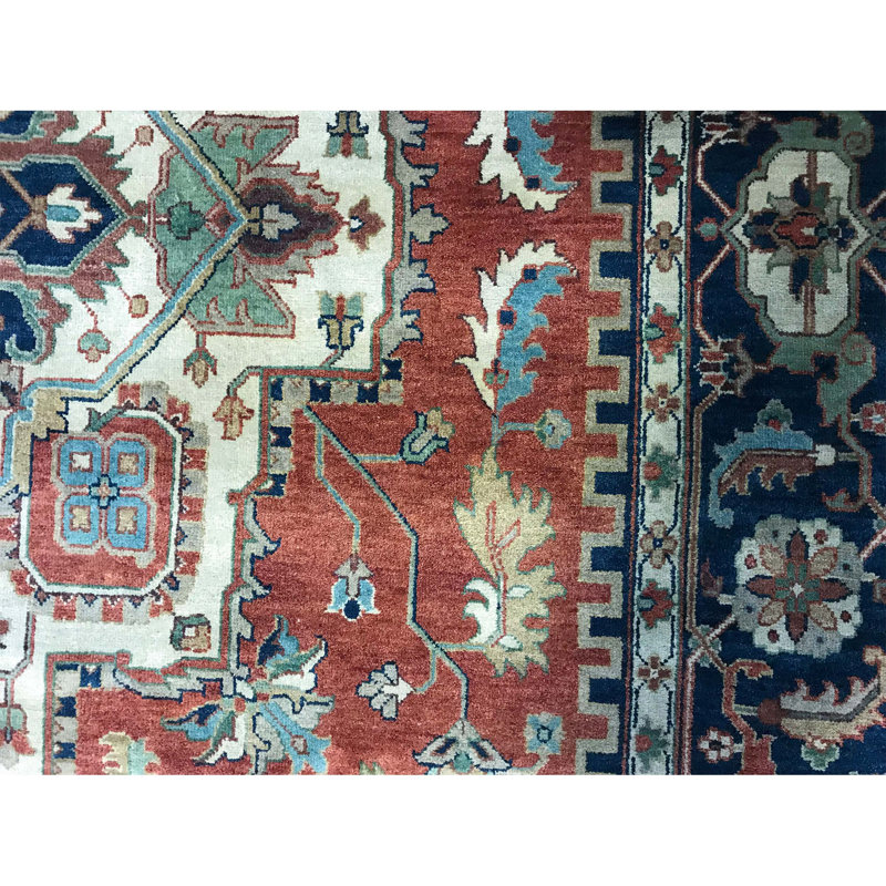 Wool Oriental Area Rug, Rectangle 10' x 14'