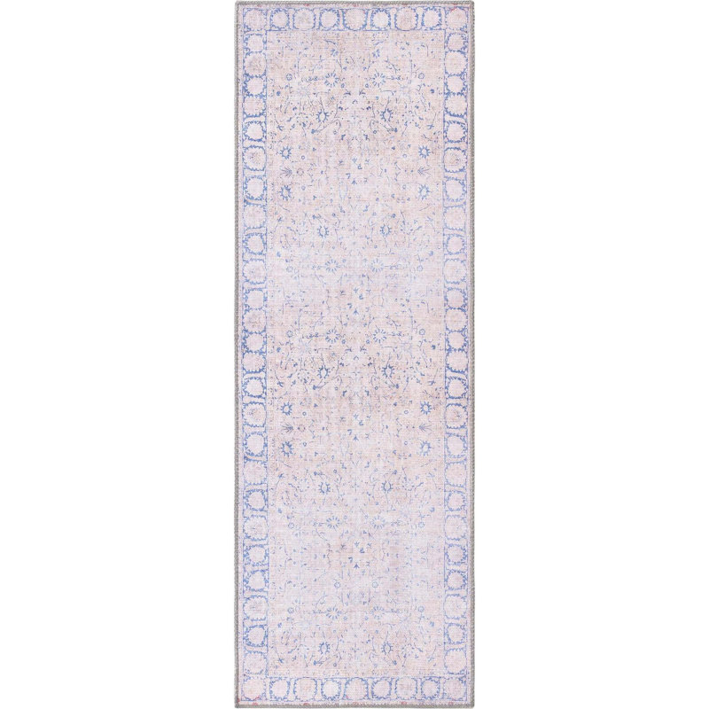 Tapis beige Sixtine, Tapis de couloir 2 pi x 6 pi