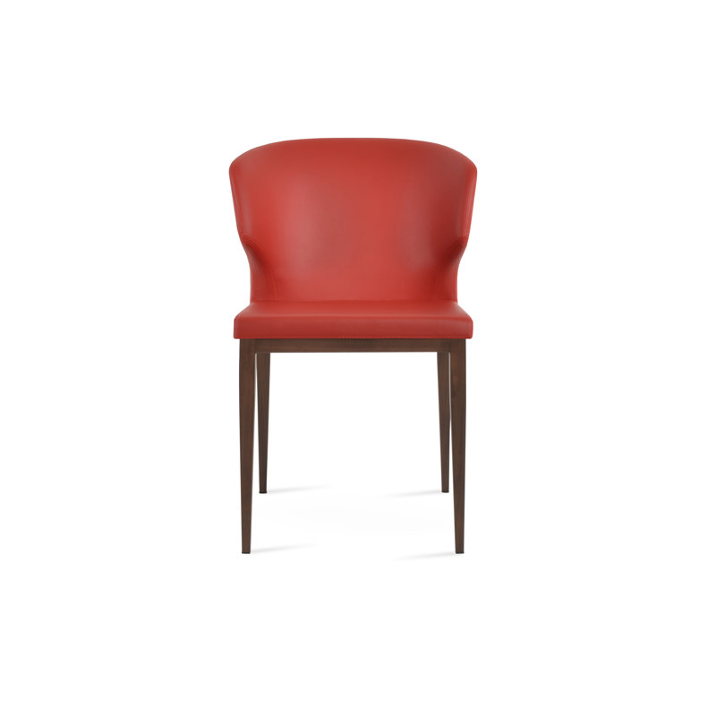 Chaise d'appoint Amed Mw, PPM cannelle, Noyer