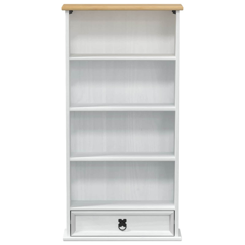 Solid Wood 103cm H Media Shelves