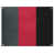 Gris acier / rouge / noir