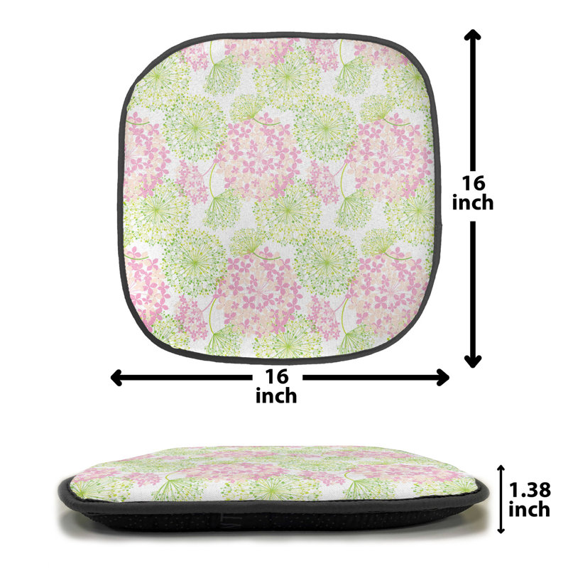 Outdoor 1.38'' Dining Chair Seat Cushion