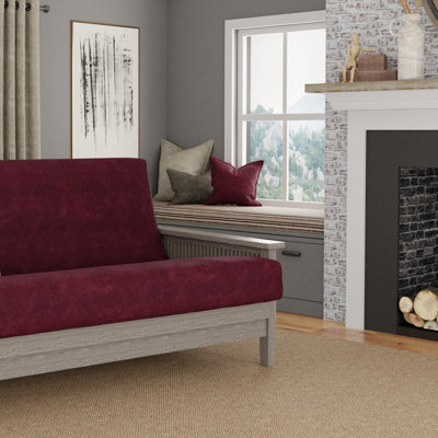 Housse pour futon à coussins carrés Leupp