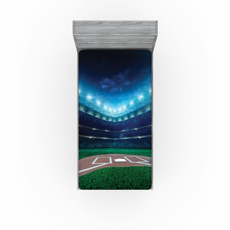 Drap-housse Ambesonne Sports, Drap-housse de taille simple