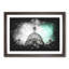 Birds Above Sacre Coeur Paris Paint Splash - Framed Print-56891460-56891465