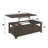 Atlai Solid Wood Lift-Top Coffee Table with Storage
