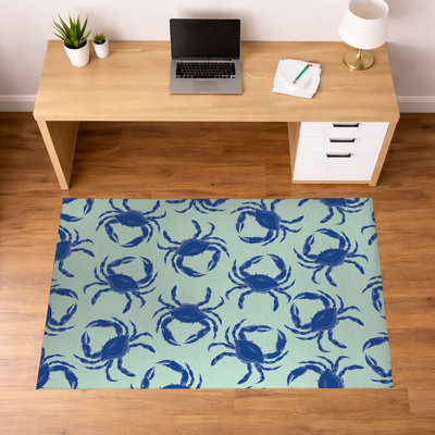 Tapis de bureau léger antidérapant Crabby