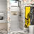 ImageYou Frameless Bifold Shower Door, 36"Wx72"H, Adjustable Width 36-37 3/8", Easy Installation with Magnetic Waterproof Seal-111737648