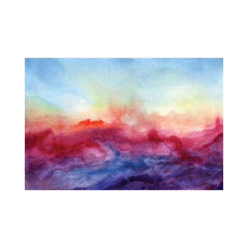 Arpeggi by Jacqueline Maldonado - Wrapped Canvas Painting, 20.32 cm H x 30.48 cm W