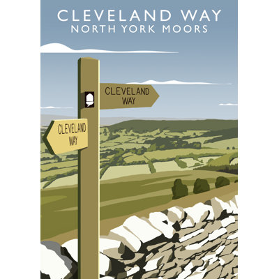 Cleveland Way 2 by Richard O'Neil - Print