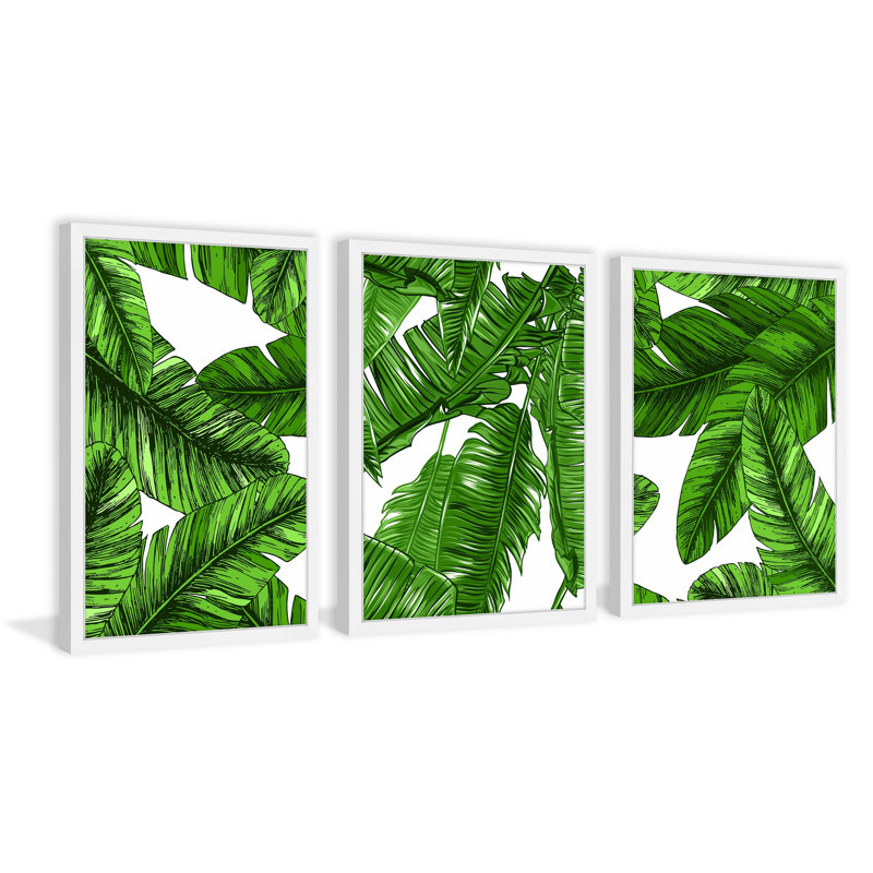 « eastpoint triptyque », reproduction d’art encadrée, H 45 po x l 30 po x L 1,5 po