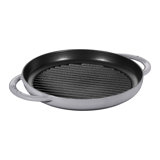 Staub 10.24 in. Cast Iron Round Grill Pan