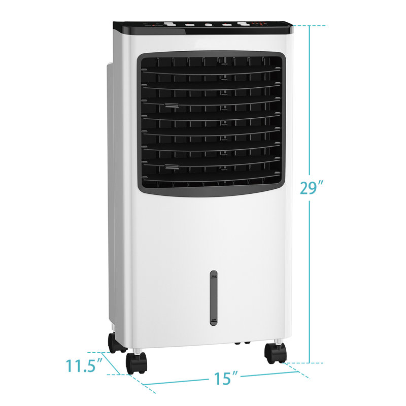 Refroidisseur d'air par évaporation 3 en 1 avec télécommande