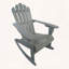 Chaise Adirondack inclinable en bois