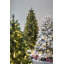 Grand sapin de Noël 6 pi avec 300 lumières DEL chaudes - 47 po x 47 po x 71 po - Vert